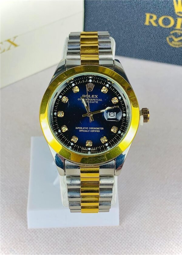 Rolex oyster perpetual show date and time with good quality  best for gifts Available in five colours  ? Red ? Green  ? Blue ? Golden ?BLACK