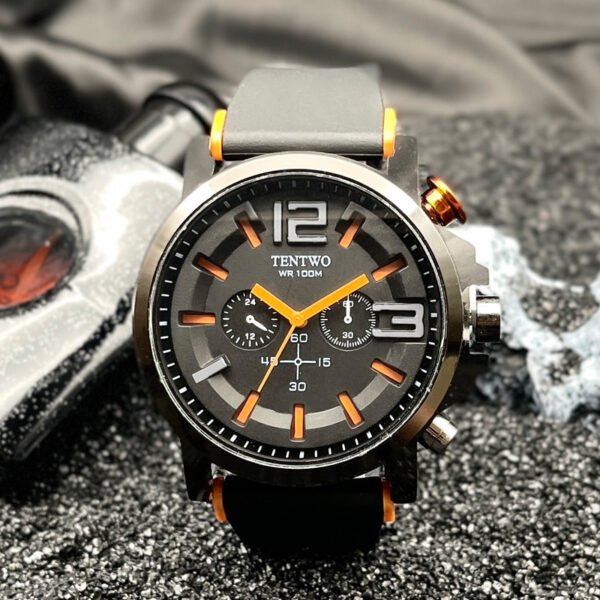 Foreign Trade New Fashion Trend Hip-Hop Cool Men's Watch Student Watch Casual Sports Quartz Watch for Men